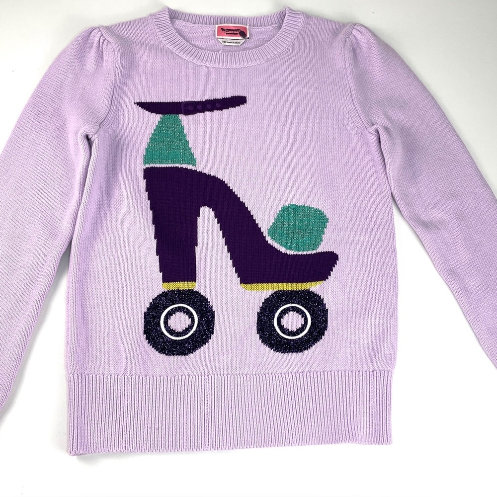 Kate Spade High Heel Roller Skate Sweater Size XXS - Picture 2 of 9